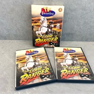 TV Favorites: The Lone Ranger 2 Disk DVD Set - 10 Episodes